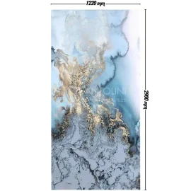 Blue Marble's Golden Inlay