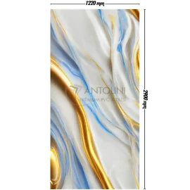 Elegant Pattern of Blue & Gold