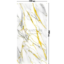 Golden Veinlets of Luxury